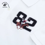 Beverly Hills Polo Club - Áo polo Ngắn tay Nam Regular Fit Trắng Trơn -  BHPC PMRSS24TL017 — ảnh 3