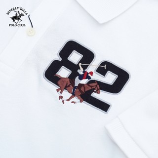 Beverly Hills Polo Club - Áo polo Ngắn tay Nam Regular Fit Trắng Trơn -  BHPC PMRSS24TL017