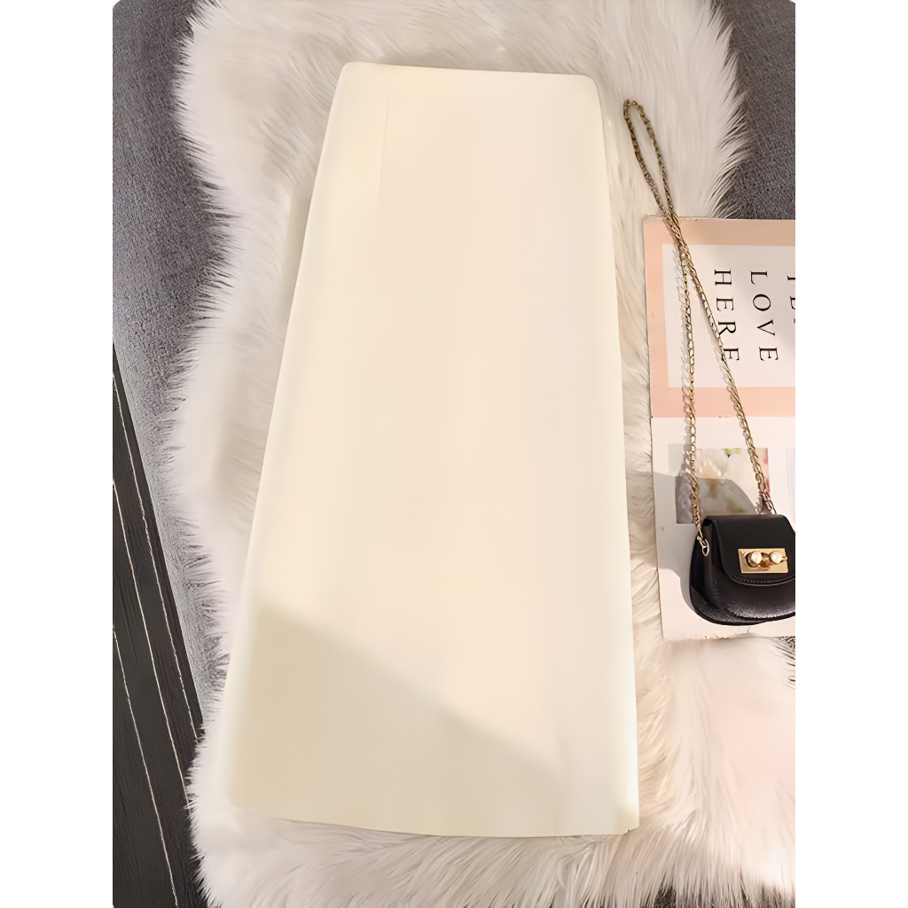 Chân Váy Chữ A Dáng Suông 70cm Eo Cao-Thời Trang Thu Đông 2024-SHOPNGOCTRANG19-CV372LOP