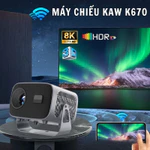 Máy Chiếu Mini Cao Cấp 4K K670 Plus Full HD, độ sáng cao, kết nối wifi, bluetooth, nhỏ gọn, Bảo hành 12 tháng — ảnh 4