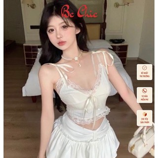 Áo VECYLA HAI DÂY BRA NƠ NGỰC 8165 Chất Vải Thun Cotton Kiểu Sexy Nữ, Áo Thun Ôm Body Đẹp Tôn Dáng Thời Trang