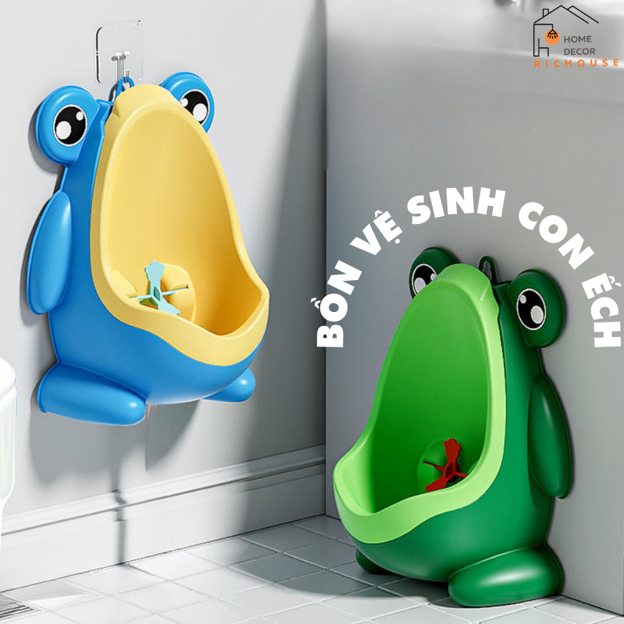 Bồn Tiểu Đứng Cho Bé Trai, bồn đi vệ sinh gắn tường tập đi vệ sinh cho bé.