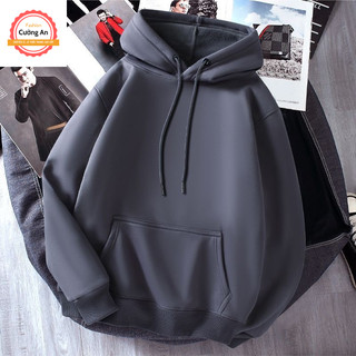 Áo hoodie, áo khoác hoodie nam nữ chất nỉ dày form rộng có mũ giá rẻ - Cường An Fashion