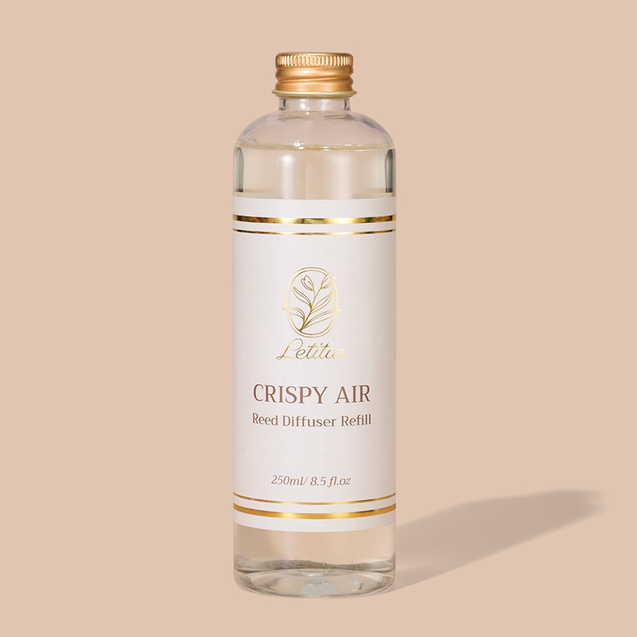 Tinh Dầu Refill Tiết Kiệm Letitia Refill Crispy Air giúp thơm phòng, thư giãn, khử mùi - Size 250ml
