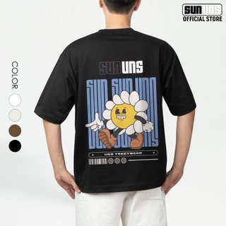 Áo Phông Local Brand Nam Nữ Unisex SUN Cổ Tròn Tay Ngắn Oversize 100% Cotton Áo Thun Nam Nữ Mã SUN14