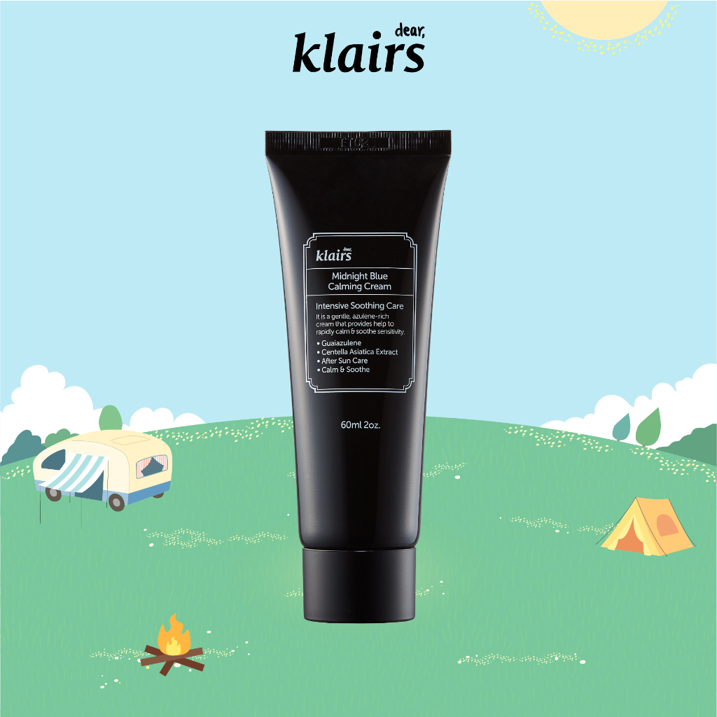 Ảnh Dear, Klairs Kem dưỡng da Midnight Blue Calming Cream 60g - Qùa tặng chỉ có trong livestr 2