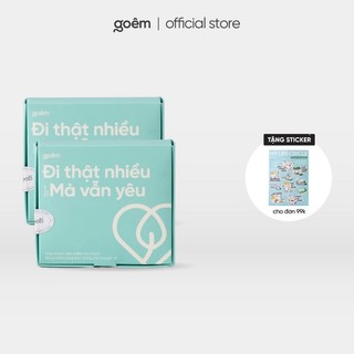 COMBO 2 Hộp Khăn mặt khô đa năng cao cấp Goêm phiên bản du lịch 5m