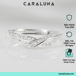 Women's 925 Silver Couple Rings, adjustable by Trang Sức Cara Luna
