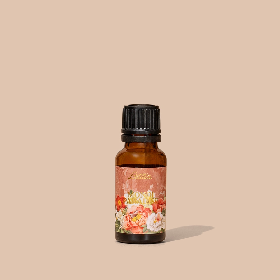 Tinh Dầu Đậm Đặc Nước Hoa Letitia - Hương Nước Hoa Monoi Paradise Giúp Thư Giãn & Dễ Ngủ, Size 20ml