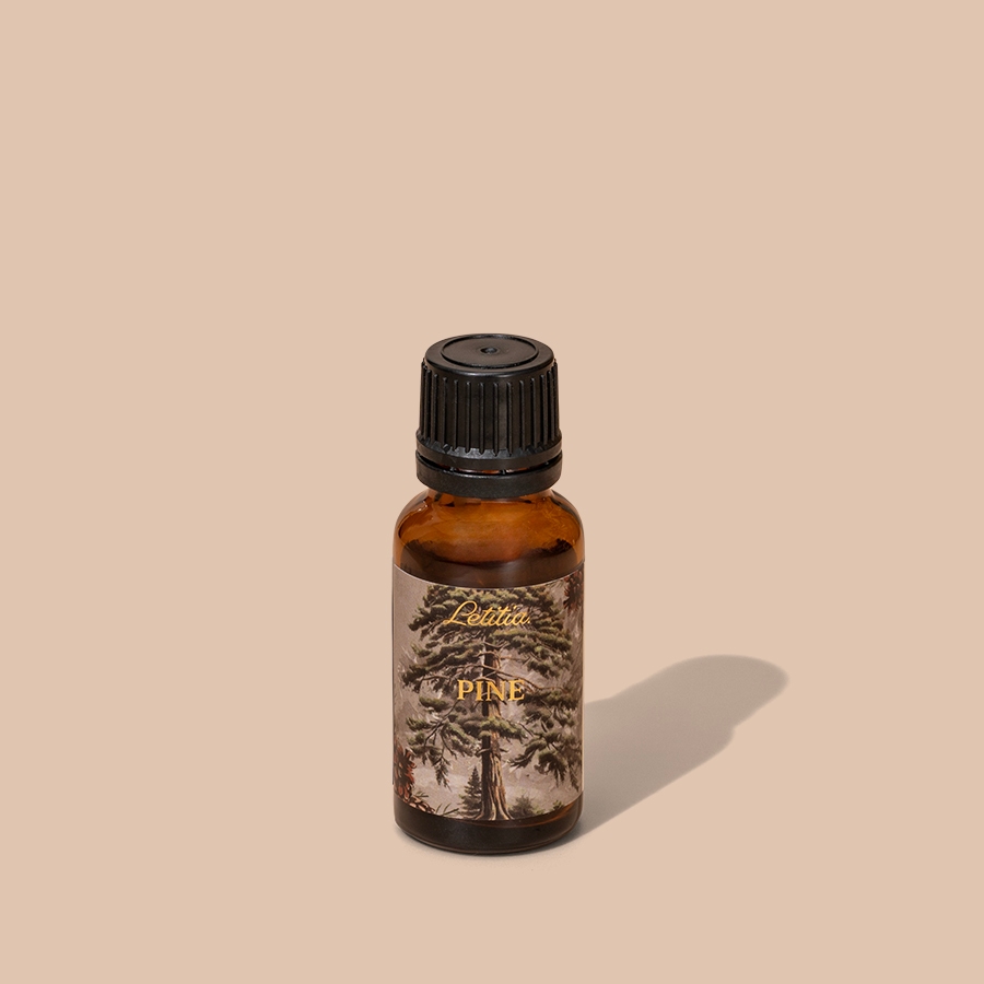 Tinh Dầu Đậm Đặc Letitia Pine Hương Gỗ Thông Thiên Nhiên, Giúp Thư Giãn & Dễ Ngủ, Size 20ml