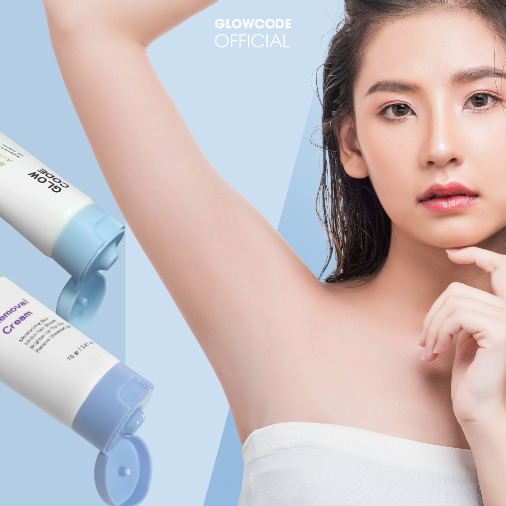 Combo kem tẩy lông và kem dưỡng trắng GlowCode 4IN1 | Shopee Việt Nam