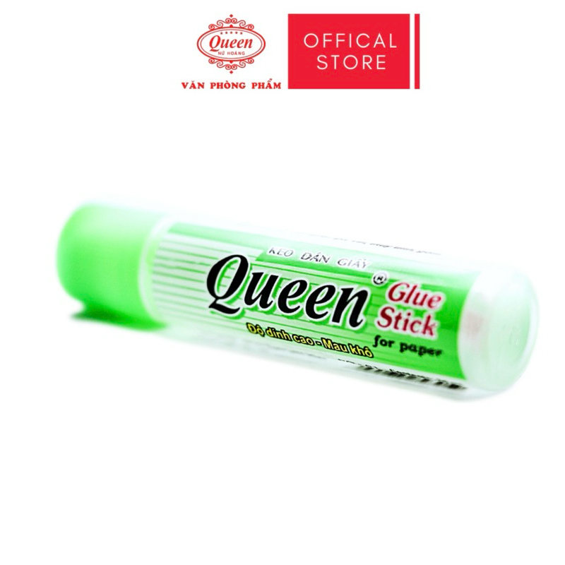 [BUÔN LỐC 12 LỌ] HỒ DÁN GIẤY , KEO DÁN GIẤY QUEEN 30 ML - VPP QUỐC HUY.
