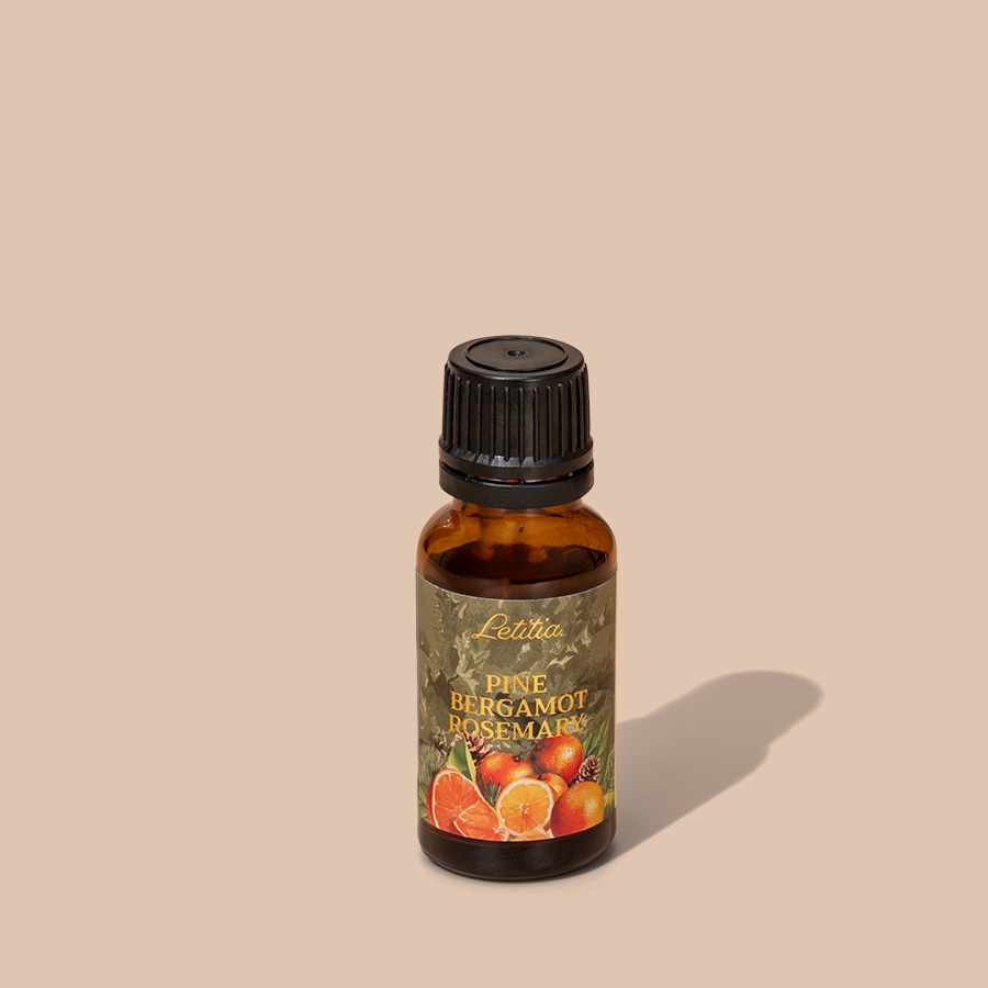 Tinh Dầu Đậm Đặc Nước Hoa Letitia Pine - Bergamot - Rosemary (Thông-Cam-Hương Thảo) Trầm Ấm