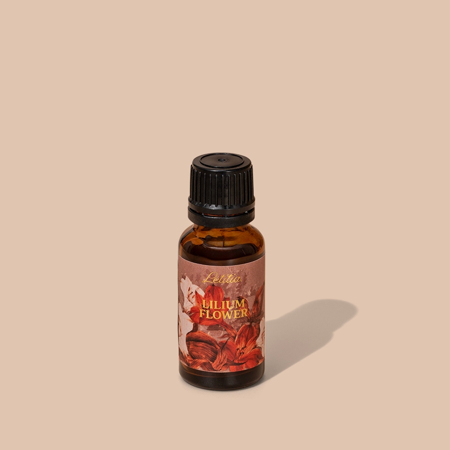 Tinh Dầu Đậm Đặc Letitia - Lilyum Flower (Hoa Ly / Hoa Bách hợp) Giúp Thư Giãn & Dễ Ngủ, Size 20ml