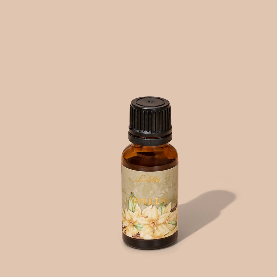 Tinh Dầu Đậm Đặc Nước Hoa Letitia Vanilla (Hương Vani Ngọt) Giúp Thư Giãn & Dễ Ngủ Size 20ml