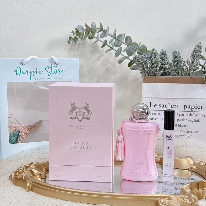 10ML ] Nước hoa nữ 𝐏𝐚𝐫𝐟𝐮𝐦𝐬 𝐝𝐞 𝐌𝐚𝐫𝐥𝐲 Delina Exclusif