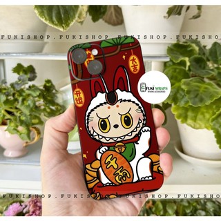 Tấm dán Skin Mặt Sau Mẫu Labubububu MS03 FULL VIỀN 15promax , 14promax , 13promax , 12promax , 11promax  - FukiShop