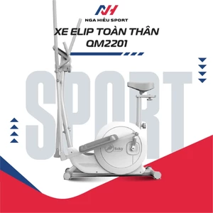 Xe đạp tập thể dục đa năng ELIP Osaky QM2201, xe đạp cử động toàn thân tại nhà