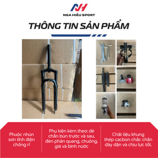 (Tặng bộ phụ kiện kèm xe) Xe đạp thể thao địa hình Limit Racing - 21 tốc độ, 26 inch, đề xả