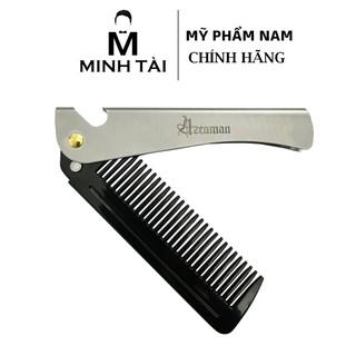 Lược gấp nhôm Azenman Men Pocket Comb