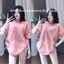 Áo phông cotton khô 3158 form rộng dập nổi thêu tag tay ( courtesy) top nam nữ