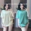 Áo phông cotton khô 3158 form rộng dập nổi thêu tag tay ( courtesy) top nam nữ