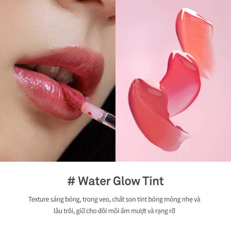 Ảnh [HSD 02.2026] Son Tint Bóng hince Mood Enhancer Water Liquid Glow 4Ml 4