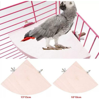 Giá Đỡ Đứng Bằng Gỗ Độc Đáo Trang Trí Lồng Chim Vẹt/ Hamster