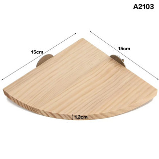 Đế đứng bằng gỗ cho lồng chim vẹt / chuột hamster thú cưng