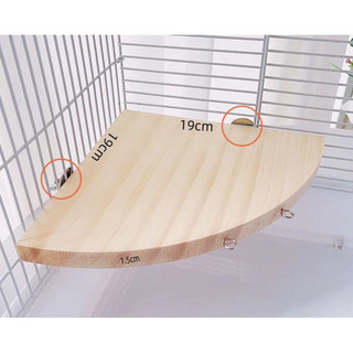 Giá Đỡ Đứng Bằng Gỗ Độc Đáo Trang Trí Lồng Chim Vẹt/ Hamster