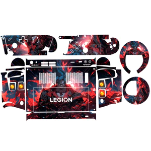 Skin dán Lenovo Legion Go mẫu Goku Saiyan God (Film 3M, có thể custom theo ý thích, đã cắt sẵn chi tiết)