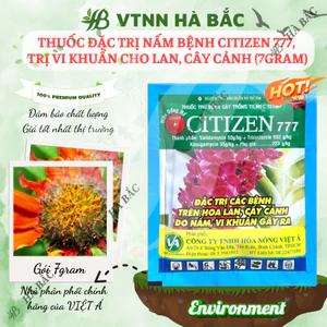 Chế Phẩm Xử Lí Nam Citizen 777, Xử Lí Khuẩn Cho Lan, Cây Cảnh (Gói 7gram)