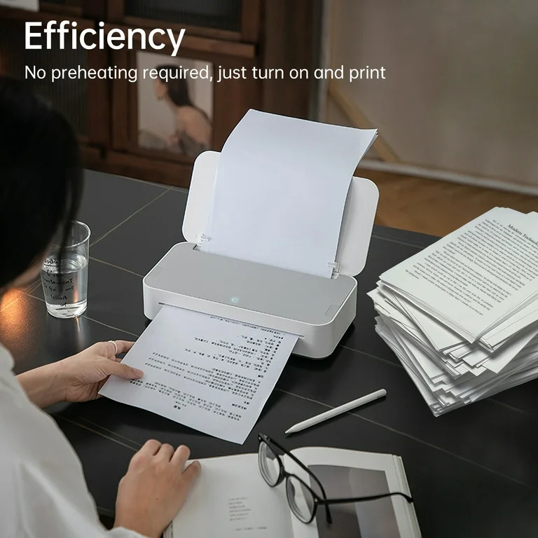 Máy in GT1 HPRT khổ A4, in tài liệu, hình ảnh, icon, mọi thứ, kết nối app Wifi