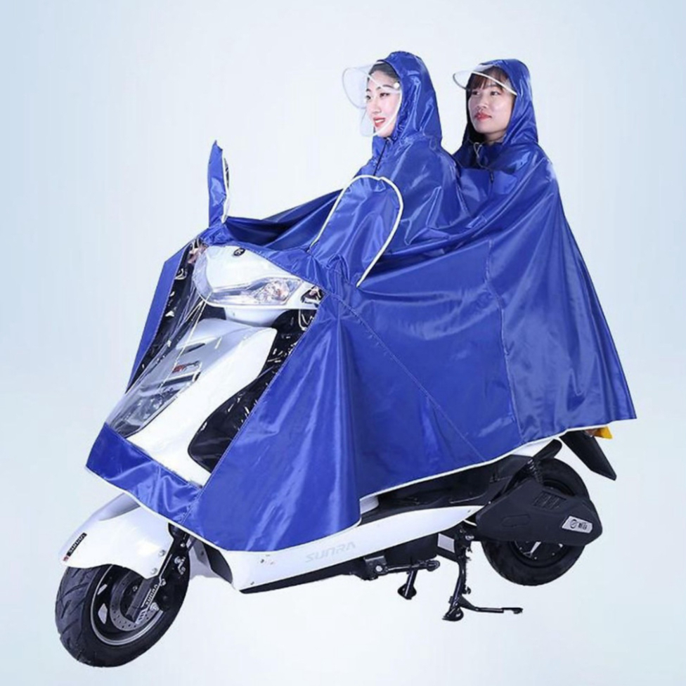 Áo Mưa Đi Xe Máy Didooglt 1 Người Và 2 Người Che Phủ Toàn Thân Kèm Kính Chắn Mưa Tiện Lợi