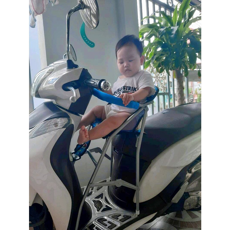 Ghế ngồi xe SH NAM , SH LỚN , SH Ý 150i , 300i , GHẾ GA XẾP SẮT SƠN TĨNH ĐIỆN GẤP GỌN