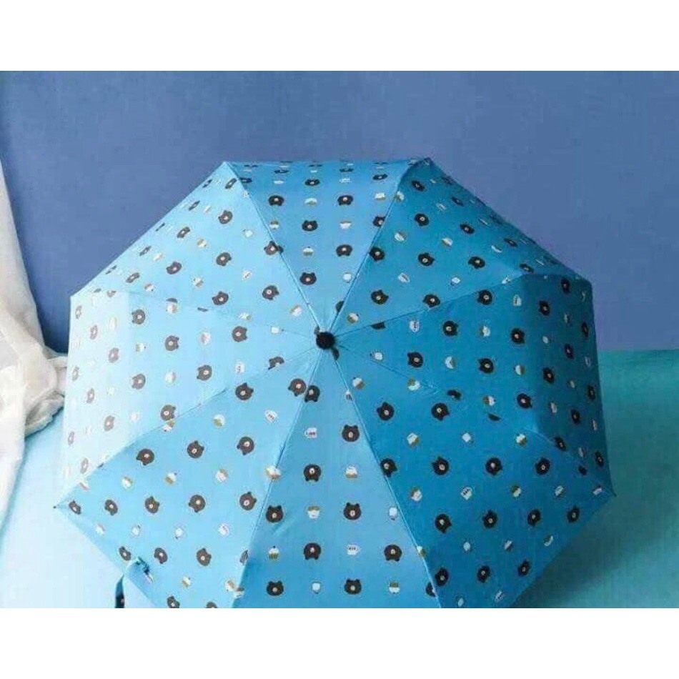 Ô Dù Đi Mưa, Đi Nắng Gấp Gọn Hình Gấu Dễ Thương,Nhỏ Gọn Tiện Cho Người Dùng