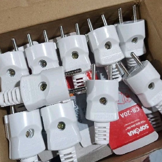 Phích cắm điện chịu tải cao P3000W SOPOKA, chịu tải max 3000w dùng cho các thiết bị công suất lớn