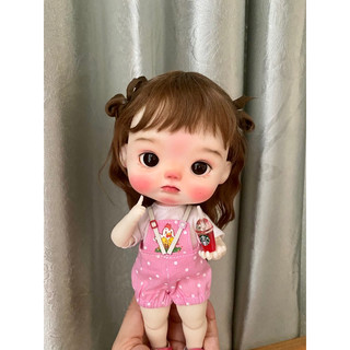 Set yếm hồng chấm bi hình ngẫu nhiên size dian mập,cừu bé(size khác vui lòng ib shop)