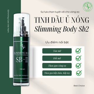 ( Mẫu mới nhất ) Tinh dầu Slimming Care Body Oil 100ml