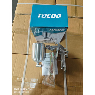phun sơn F75 tocdo chuyên dụng hàng chính hãng phun sơn bóng mịn lỗ 1.5mm