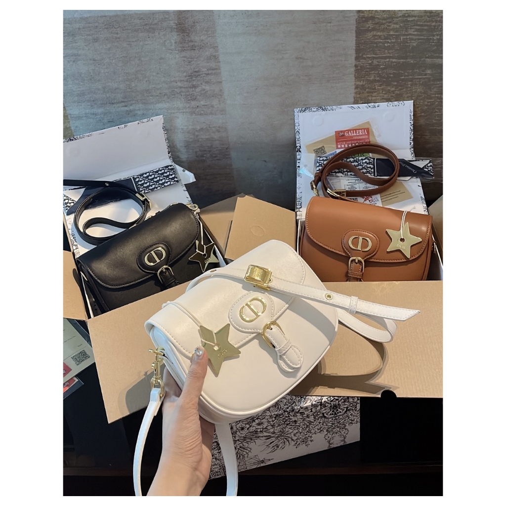 Túi D Bobby size 20 bản 2 box xịn sò kèm khăn và charm sao hàng chuẩn ...