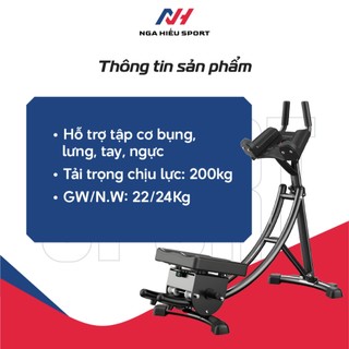 Máy tập cơ bụng AB COASTER đời mới nhất - Bảo hành 1 năm - Hàng chính hãng