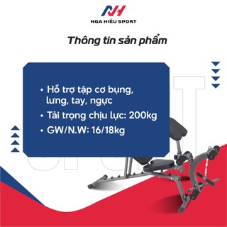Ghế Tập Gym - Ghế Tập Bụng Đa Năng