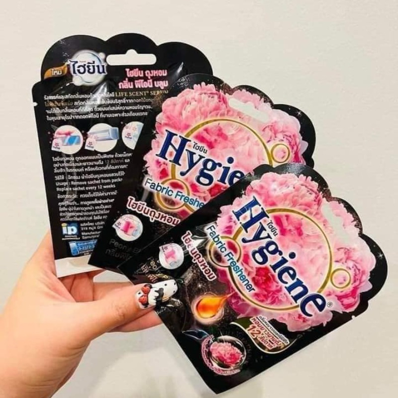 Túi thơm hygiene thái lan gói 8g hàng nội địa nhiều  n Khử mùi hôi phòng, tủ quần áo, giày với hương hoa tự nhiên