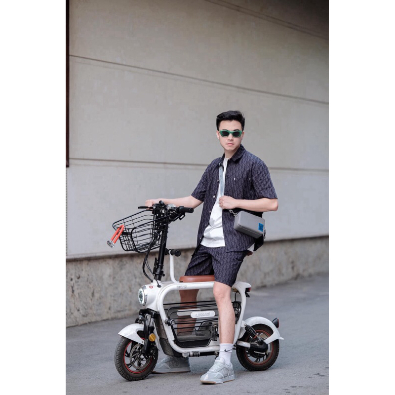 ⚡️[Hight Quality] Sơ Mi Denim D1.01 Oblique Kasuri Cộc Tay Màu Xanh Navy Họa Tiết Monogram Sang Trọng Phù Hợp Với Nam