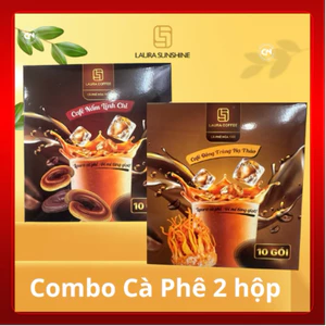 Cà Phê Nhật Kim Anh Laura Coffee Cà Phê Nấm Linh Chi + Đông Trùng Hạ Thảo