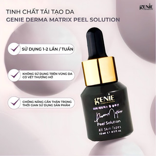Tinh chất tái tạo da Genie Derma Matrix Peel Solution 15ml