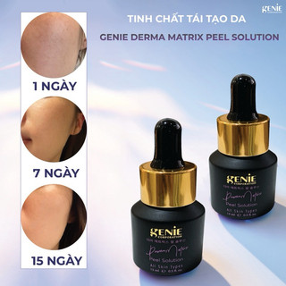 Tinh chất tái tạo da Genie Derma Matrix Peel Solution 15ml