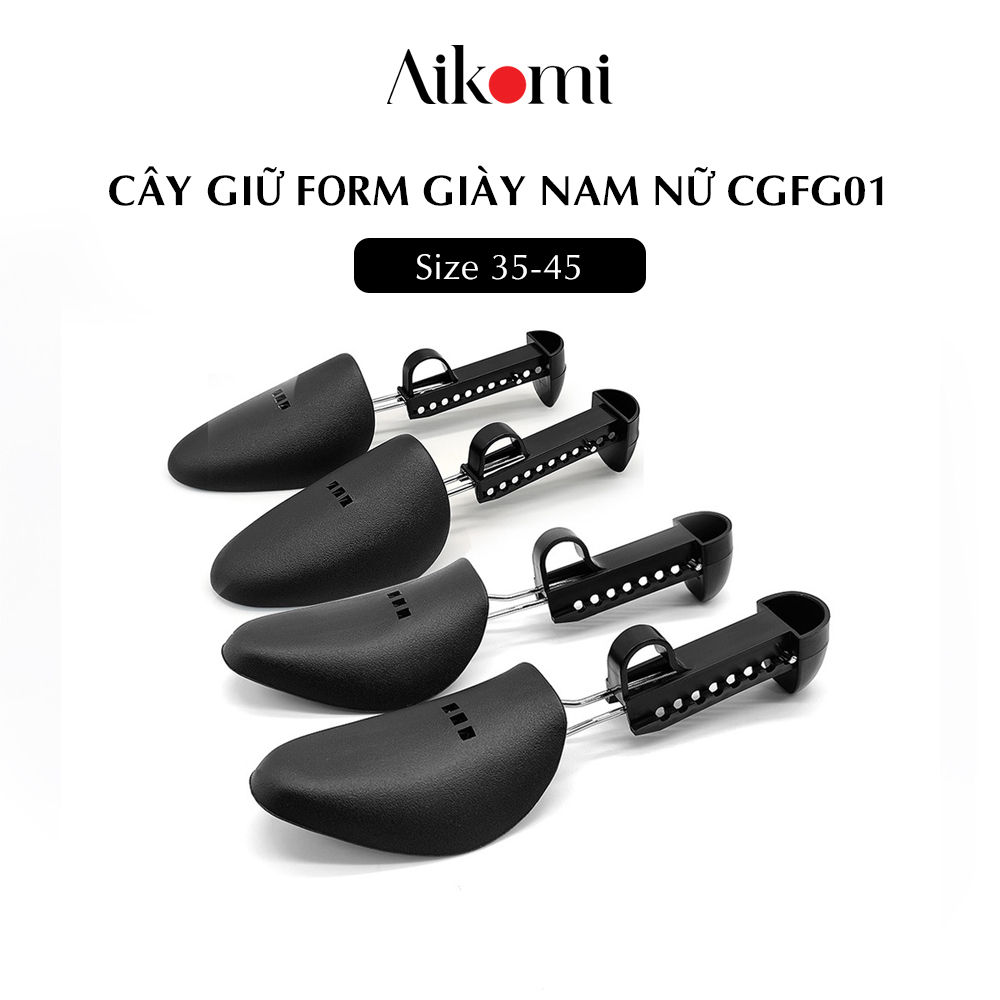 Ảnh Cây giữ form giày nam nữ Aikomi CGFG01 shoe tree nhựa tùy chỉnh size 1