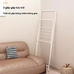 Giá sấy, phòng ngủ từ sàn đến trần, ký túc xá gia đình, giá treo áo gấp, móc treo trong nhà đơn giản, giá phơi cửa sổ lồ — ảnh 2